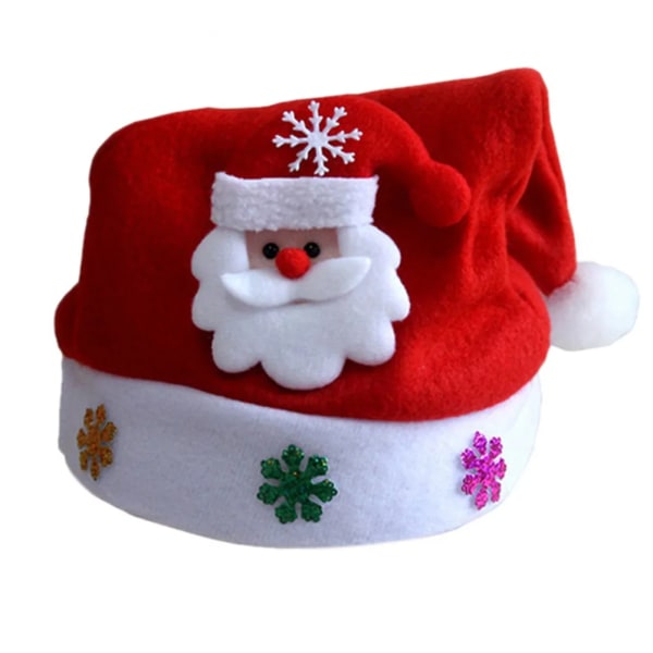 Julmössa Barn Tomteluva Ovävt tyg eller flanell Passar alla åldrar Perfekt för julfester children A
