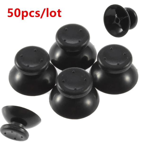 50 st analogt cover 3D tumspakar Joystick tumspaksmushroom Cap för PlayStation 4 PS4 Controller PS3 Xbox one Xbox 360 PS5 For Xbox one HQ