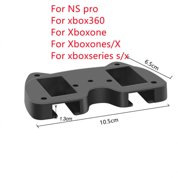 Spelkontrollhållare för Xboxseries S/X Hängande hängare för Xbox One/Xbox 360 Ganme Controller Förvaringskrok Speltillbehör Black