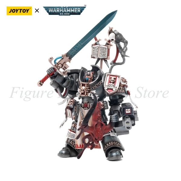 JoyToy Warhammer 40k Joy Toy 1/18 Actionfigurer Mecha Grey Knights Terminator Incanus Neodan Black 18.5CM
