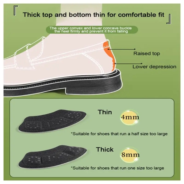 Hälskydd Klistermärken Sneakers Fotkuddar för klackar Justerbar storlek Halkskyddade skoskydd Fotsmärtstillande Skor Insatser L-Beige