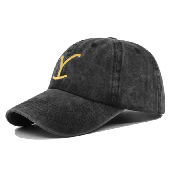 Yellowstone Dutton Ranch baseballkepsar Yellowstone Hat Vintage broderad hatt M-DX-black 3