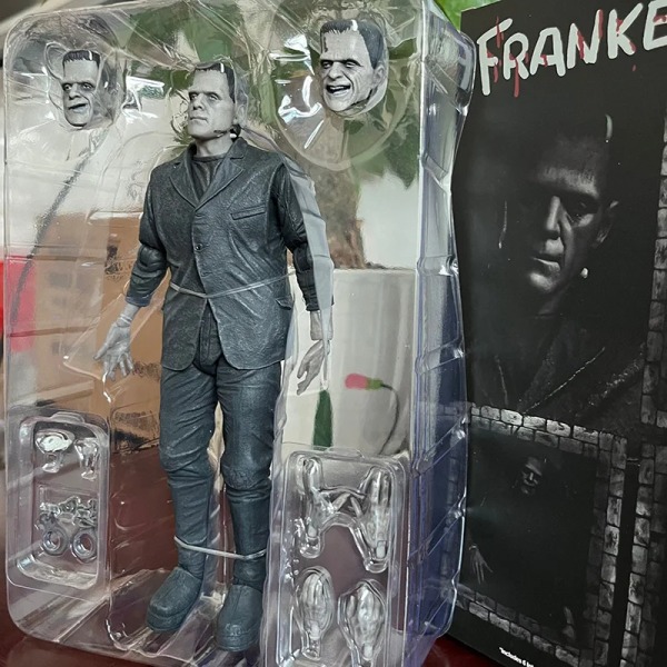Universal Monsters Ultimate Frankenstein Actionfigur Samlarmodell Leksak Presentdocka Figurine Hallowen Julklappar