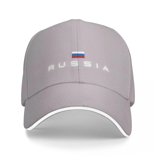 Ryssland flagga Cap Baseball Cap Stor hatt Anime hatt cap för män Gray