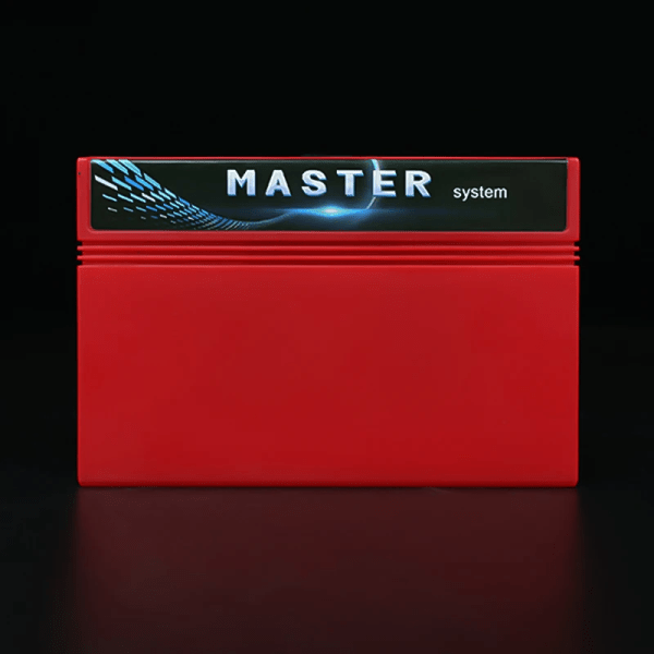 DIY Super 600 i 1 Master System Game Cartridge för SEGA Master System Game Console Card BlackShell Label 2