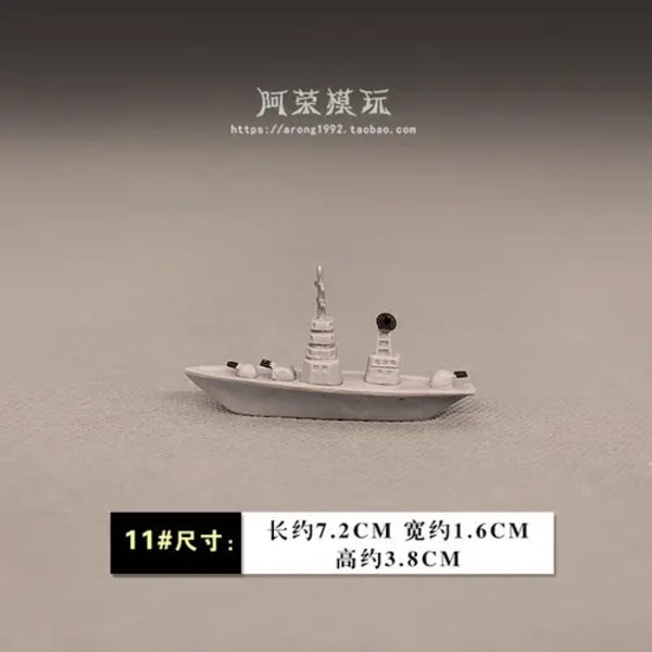 Miniatyrmodell Piratskepp Hav Yacht Motorbåt Ubåt Fraktfartyg Havsbåt Fairy Trädgårdsdekor Liten segelbåtsfigur Leksaker