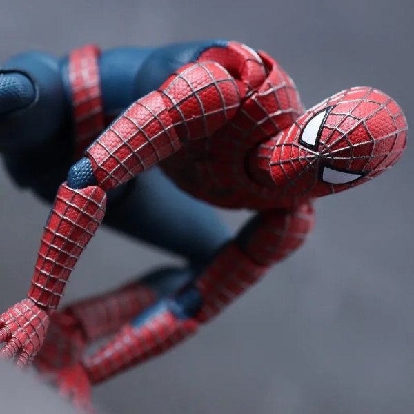 SHF Spider Man 3 Actionfigurer Tobey Maguire Anime Figur PVC Staty Staty Modell Collection Leksak Heminredning Barn Födelsedagspresent