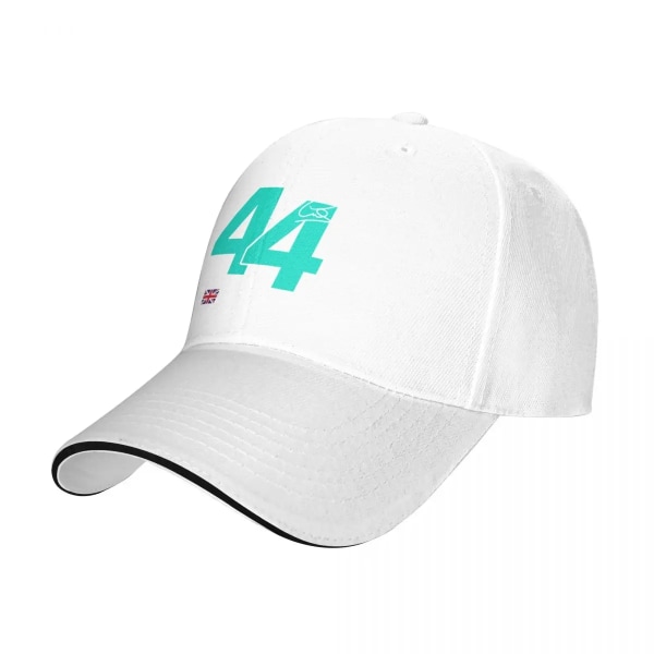 F1 Lewis Hamilton 44 Cap Baseball Cap trucker kepsar Märke man kepsar Hatt för White