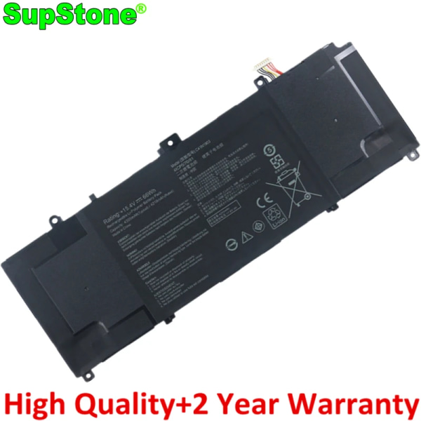 Laptop Batteri SupStone C41N1903 För Asus ExpertBook B9 B9400CEA B9450CEA B9450FA B5302F B3302 B5302CE C41P0J1 0B200-03560100