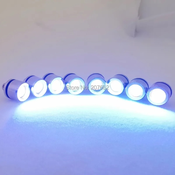 100st/lot vita lampor metalllampa DIY LED-lampor Ballonglampor Fest Bröllop AG1 RGB slow flash