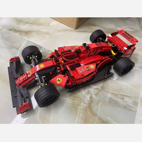 Mork Series Formelbil F1 023005 1099 delar Byggklossar Super Sport Racing Bil Modell Kit Leksaker för Barn Presenter 025001 No Box