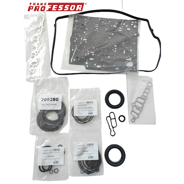 MPS6 6DCT450 Transmissionsreparationssats för Ford Volvo CHRYSLER, TransProfessor Växellådsförseglings Packning Set Biltillbehör