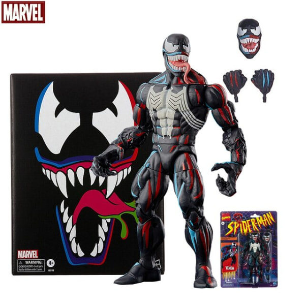 Marvel Legends Venom Actionfigur Modell Leksak 6 Inch Sdcc Limited Edition Figurer Lyxförpackningslåda Samlarprydnader Present Venom