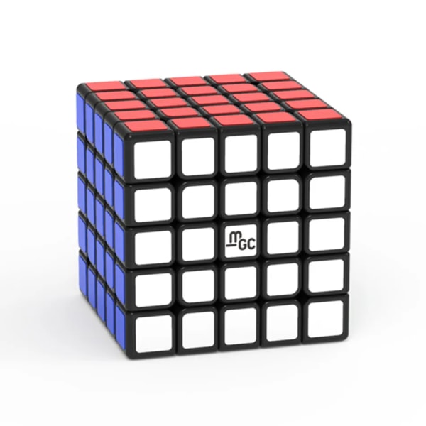 [ECube] YJ MGC 5 Cube 5x5 magnetisk magic-cube 62mm Stickerless YongJun MGC5 5x5x5 magneter pussel speed cubes pedagogiska leksaker Black