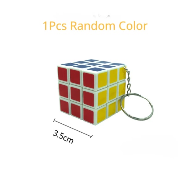 Mini Magic Cube Fidget Toys Speed ​​3x3x3 Cube Stress Reliever Cube Pedagogiskt pussel Cubes Toy Magicos Cubos 3,5 cm 1pc