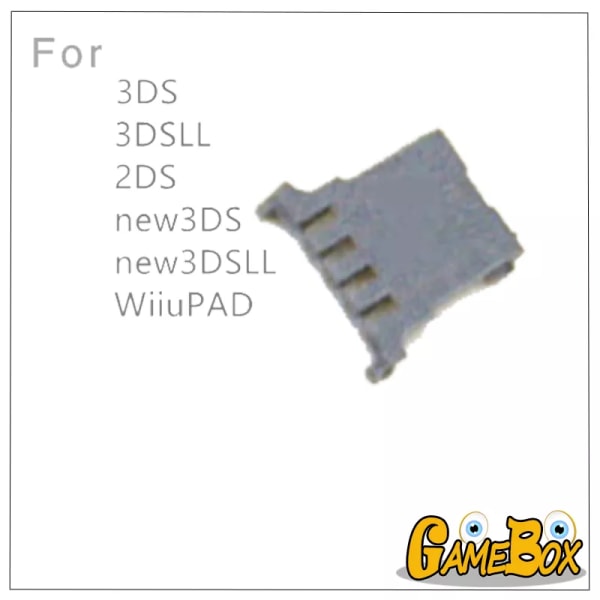 Original för Nintend 2DS för ny 3DS Touch Screen Ribbon Port Socket För 3DS / 3DS XL LL Ersättningsdel 4-stiftskontakt