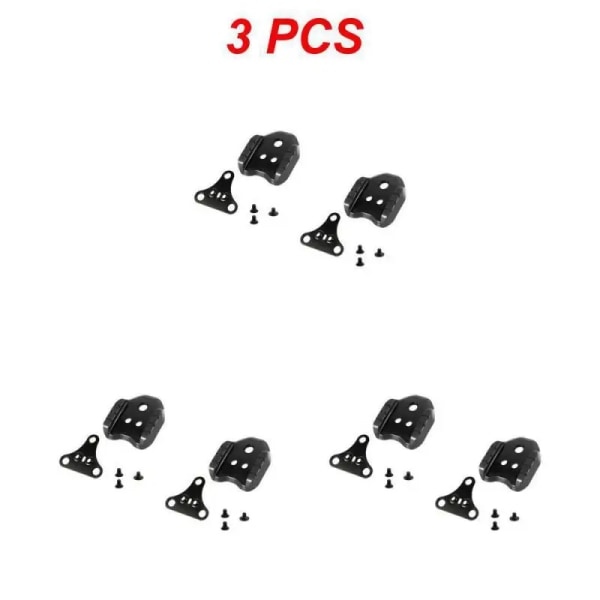 1~5PCS Låspedalplatta SPD skoadapterklotsar för SPD Style A 3pcs