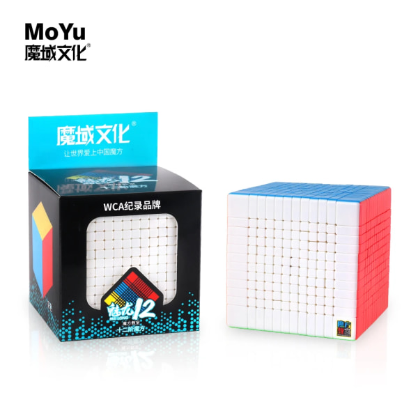 moyu kubande klassrum meilong 12x12x12 Cube Magic Speed ​​12x12 kub Mofangjiaoshi Magic Cubes Speed ​​Pussel Cubes Leksaker Cubo-magico stickerless