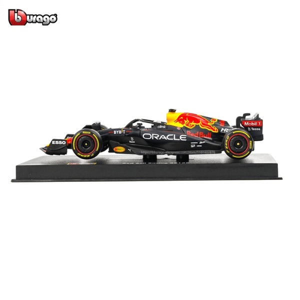 Alloy racerbil modell, samling leksak, 1:43 2022 F1 Red Bull Racing RB18 1 # Verstappen 11 # Perez SF1000-5