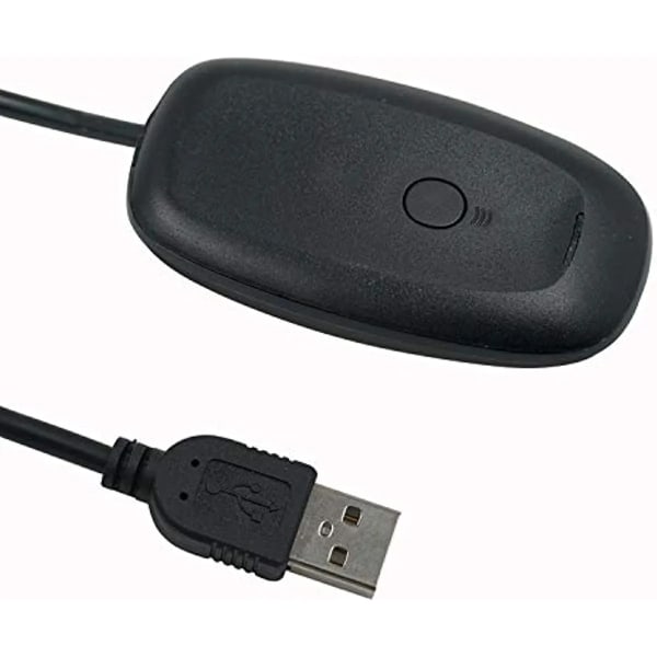 Black Color Wireless Gaming Receiver USB Controller Gamepad Converter PC Adapter för Xbox 360 för Xbox360 Windows XP/7/8/10 black