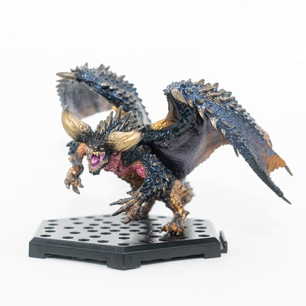 Monster Hunter World PS4 SPEL Begränsat PVC-modeller Dragon Actionfigur Japanska äkta leksakspresenter för barn 14