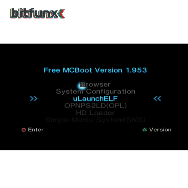 Bitfunx 8MB 16MB 32MB 64MB V1.953 Gratis McBoot FMCB OPL-minneskort för PS2 Fat Console 8MB