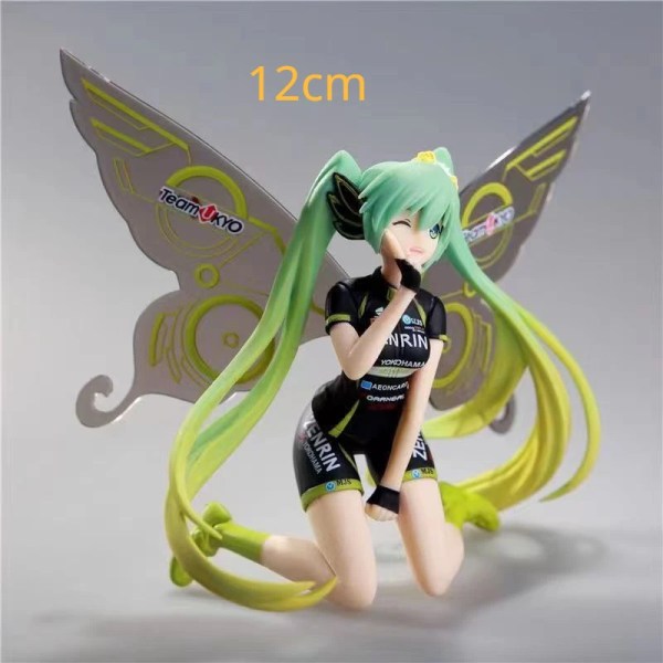 Ny hatsune miku Hatsune Anime Figurer Samla Summer Bikini Sweet Girl PVC Action Figurer Glow Dancer Model Leksaker