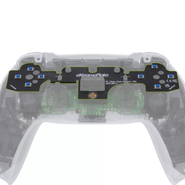 eXtremeRate Face Clicky Kit V2, Custom Taktil Dpad Action Buttons, Mouse Click Kit för PS5 Controller BDM-010 & BDM-020