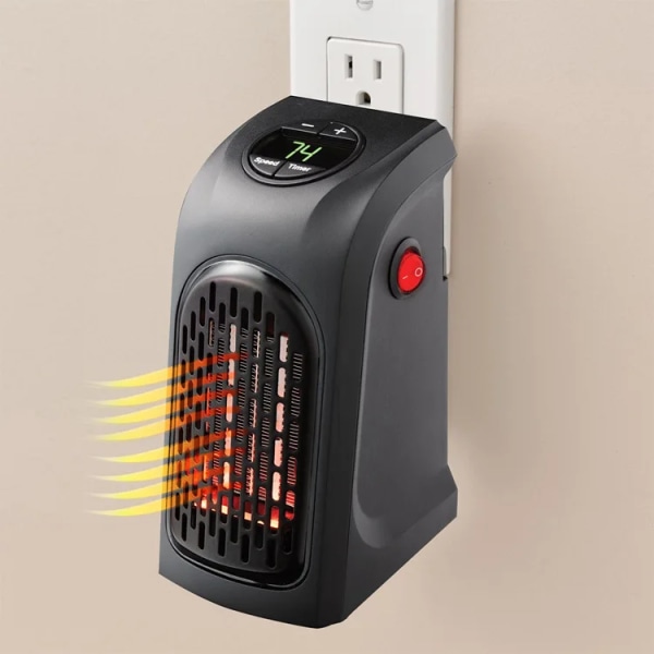 Bärbara värmespridare Mini låg förbrukning elektrisk varmare värmare för hus sovrum Sovrum värmande hushållsvärme maskin
