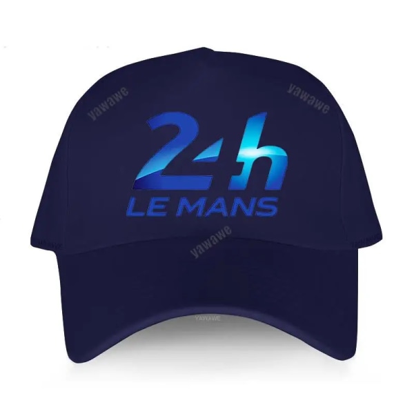 Bomull unisex justerbar cap 24 Hours Of Le teesnage Le Mans 24 Hours navy