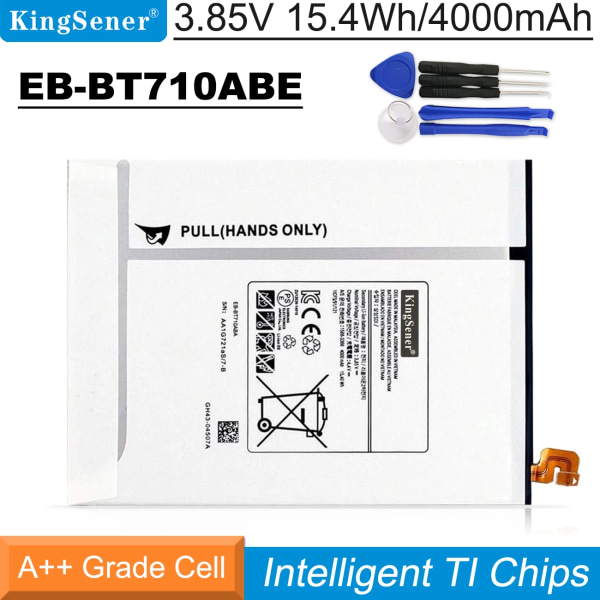 Laptopbatteri KingSener EB-BT710ABE EB-BT710ABA För Samsung Galaxy Tab S2 8.0 SM-T710 T713 T715 T715C T719C T713N 3.85V 4000mAh 15.4Wh