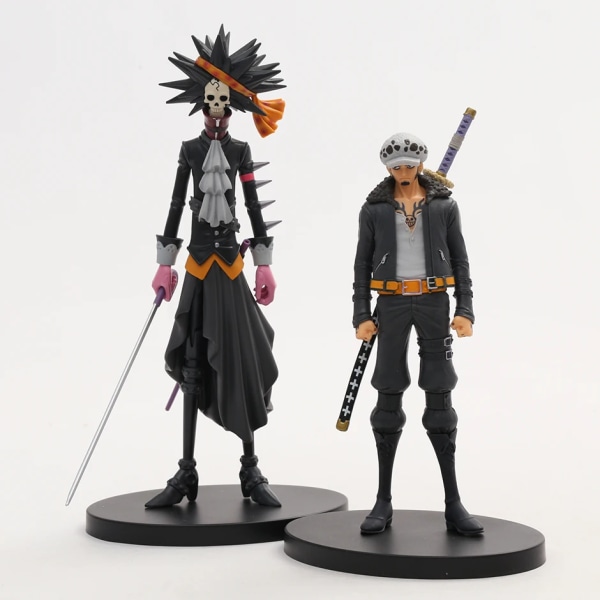 One Piece DXF The Grandline Men Trafalgar Law / Brook PVC-figur Samlarobjekt Modell Figur Anime Toy