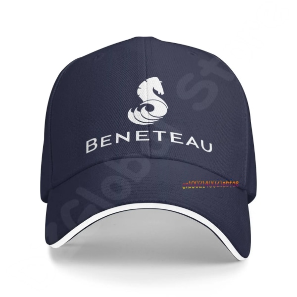 Beneteau Segelbåtslogotyp Cap Unisex bomullskepsar för kvinnor män