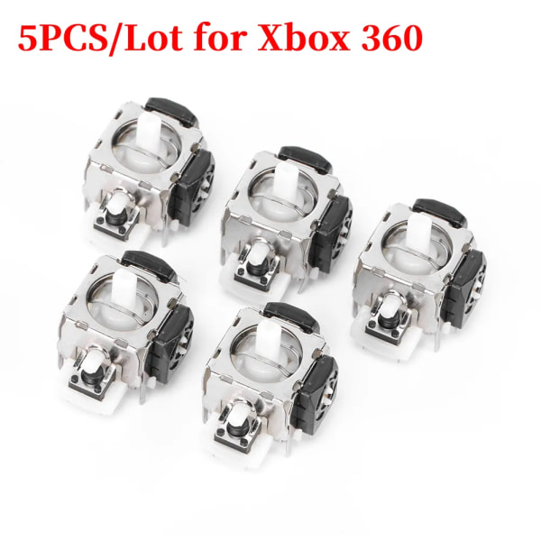 5/10 st 3D Analog Joystick Sensor Module Ersättningsdelar för tumstickor för PlayStation PS5/PS4/PS2/Xbox 360 Gamepad Controller 5pcs for Xbox 360