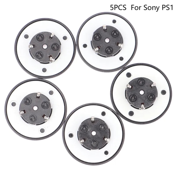 5st DVD CD motorfack Optisk enhet Spindel med kortpärlspelare Spindelnav Skivspelare för Sony PS1 Black