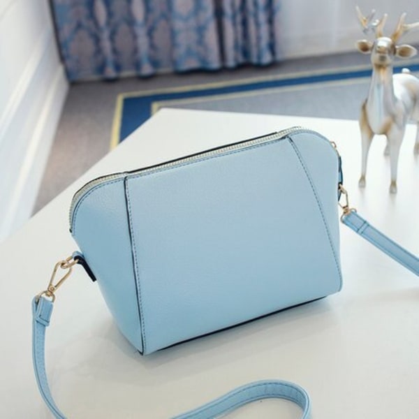 Damväska Sommarstil Damskalväskor Mode Pu Kvinnlig Axelväska Flickor Party Messenger Bags Sky Blue