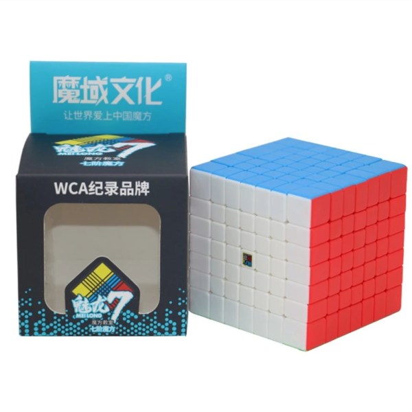 MoYu Magic cube 7x7 Meilong 7x7x7 Speed ​​cube 7*7*7 Pussel cubo magico Professionella pedagogiska leksaker för barn Rolig spelkub Stickerless