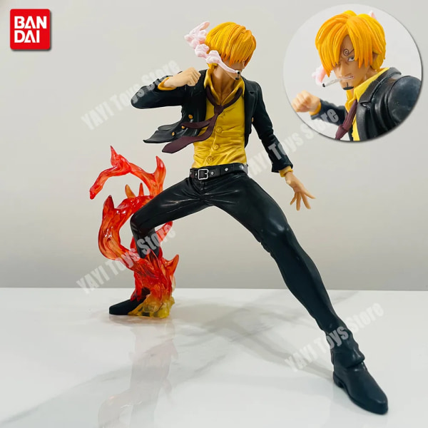 Ny Anime One Piece Sanji Anime Figur Djävulen vindfot Pvc Action Figurine Collection Model Toy Doll Present