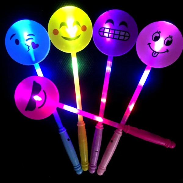 10st Multiple Glow Sticks LED Blinkande Fairy Wand Sticks Pannband Konsertrekvisita Glow Type 5