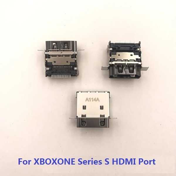 Original för XBOXONE-serien S/X HDMI-kompatibel port HD-uttagsgränssnitt för XBOXONE-serien Ersättnings HDMI-portkontakt For Series S