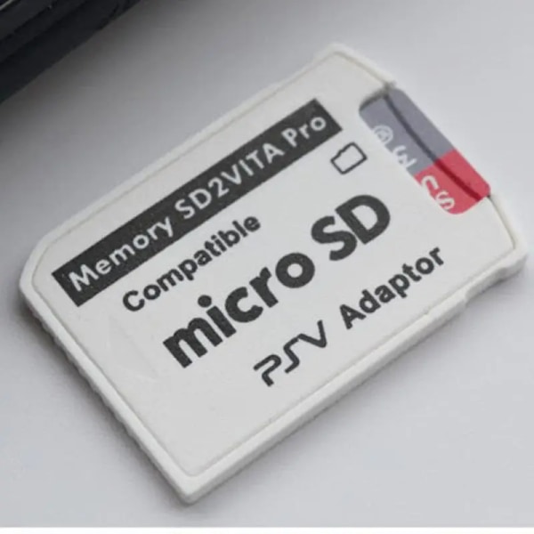 Version 6.0 SD2VITA för PS Vita-minne TF-kort för PSVita-spelkort PSV 1000/2000 Adapter 3.60 System SD-mikrokort Nytt 10 pcs white
