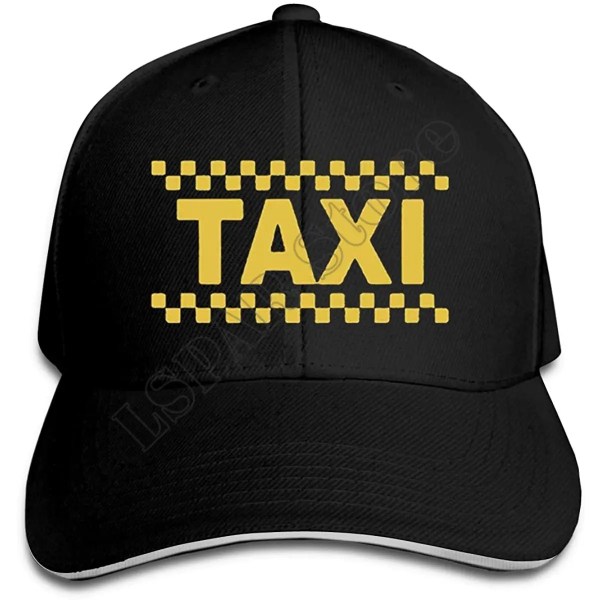 Taxiförares Keps Baseballkeps Anka-Tunga Keps Mode Black