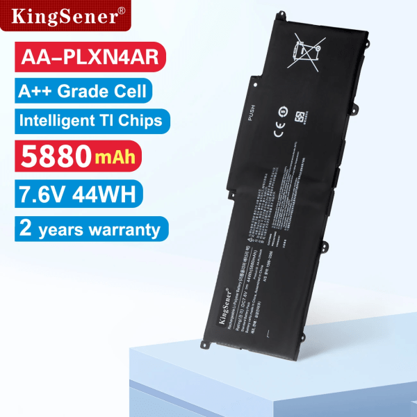 Laptopbatteri KingSener 7,6V 5880mAh AA-PLXN4AR För SAMSUNG Ultrabook 900X3D 900X3C 900X3B 900X3E NP900X3E NP900X3G NP900X3C
