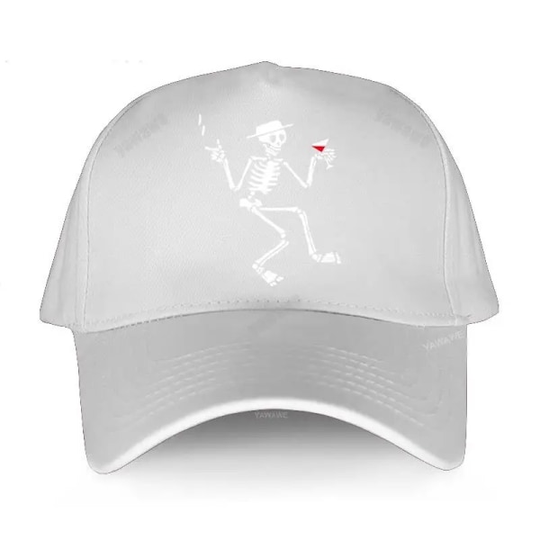 Fritids- och bekväm Sunlight Men hatt SOCIAL DISTORTION Unisex baseballkepsar white