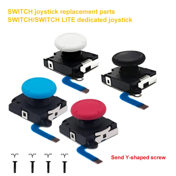 OEM för Nintendo Switch For Joy-con Controller Analog Joystick Stick Rocker Ersättning Lätt att montera och ta bort Game Pad-spel red 1pc