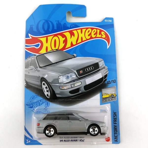 Hot Wheels miniatyrbilar Audi före RS2, i metall gjuten under tryck, samling av miniatyrfordon, 94, 1/64 2021-157 Audi before