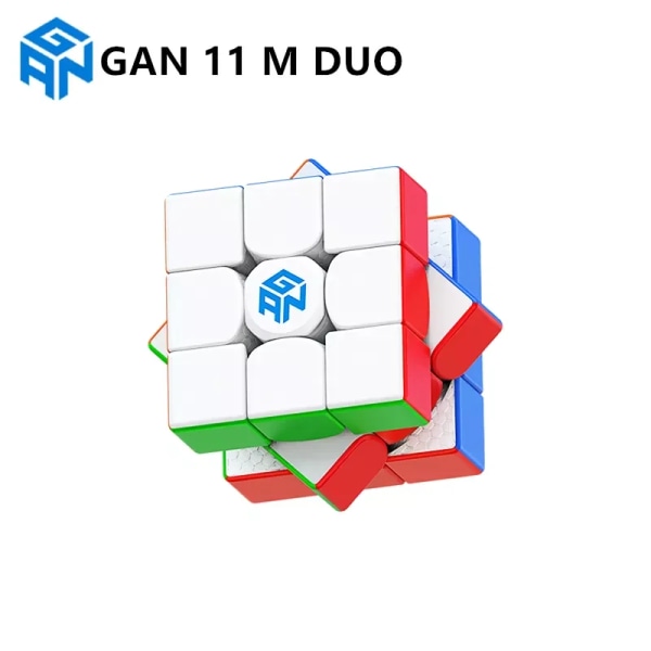 [Picube] GAN 11 M DUO Magnetic Magic Speed ​​Cube Stickerless GAN11M Duo magneter Pusselkuber GAN11MDuo Pedagogiska leksaker för barn Stickerless