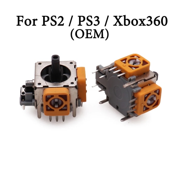 1st 3D Analog Grips spakar Joystick Stick Module Rocker För Xbox ONE Xbox360 Controller För PS2 PS3 PS4 PRO NGC 002B