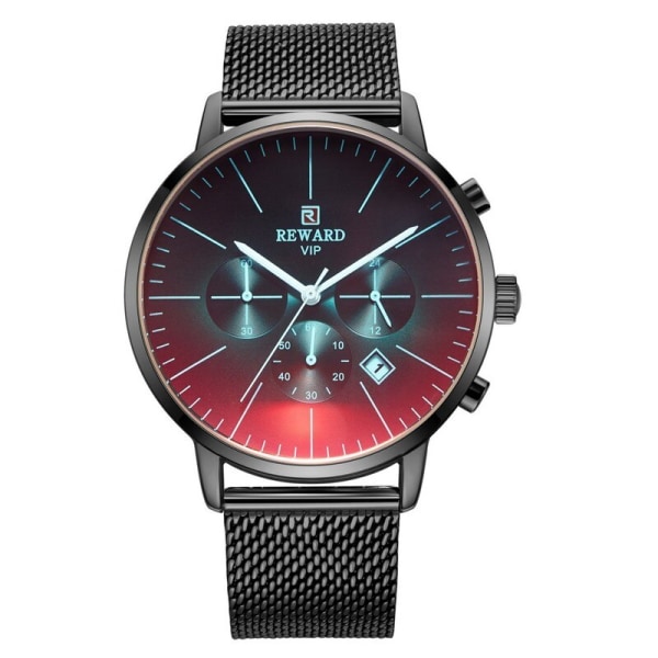 REWARD Mode Herr Armbandsur Lyx Business Timepieces Date Chronograph Vattentät Sport Kristallglas Herrarmbandsur RD82004M-G