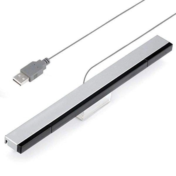 För Wii/Wii U Sensor Bar USB -ersättning Infraröd TV Ray Wired Remote Sensor Bar Mottagare Induktor Spelkonsol Tillbehör 1pc